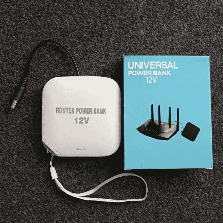 ⚡📡 High-Capacity 20000mAh WiFi Router Power Bank | 8-Hour Backup