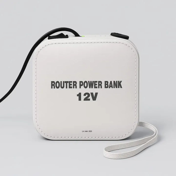⚡📡 High-Capacity 20000mAh WiFi Router Power Bank | 8-Hour Backup