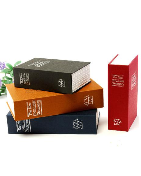 Hidden Book Safe with Combination Lock 🔒📚 Luxury Dictionary Storage Box