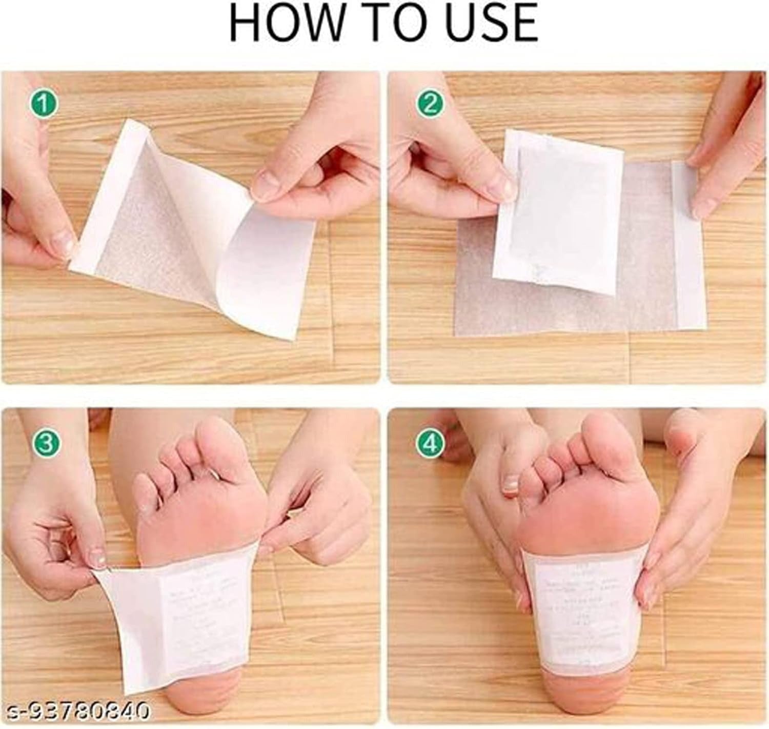 Kinoki Cleansing Detox Foot Patches (10 Pads) – Natural Toxin Removal & Foot Protector