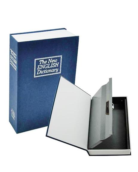 Hidden Book Safe with Combination Lock 🔒📚 Luxury Dictionary Storage Box